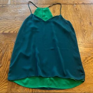 Elegant Reversible Green Women's Top